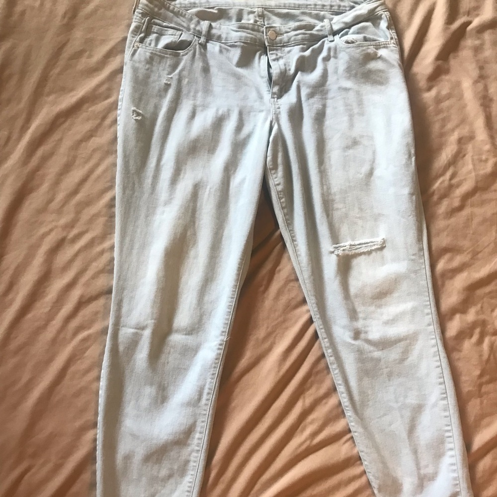 Distressed Jeans